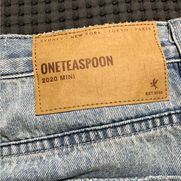 NWT Free People ONETEASPOON 2020 Mini Skirt with Chain - Picture 11 of 12